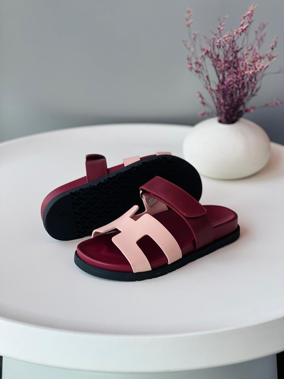 Hermes slippers chypre