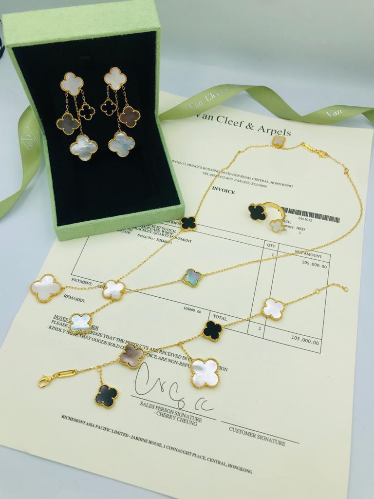 Van cleef jewelry set