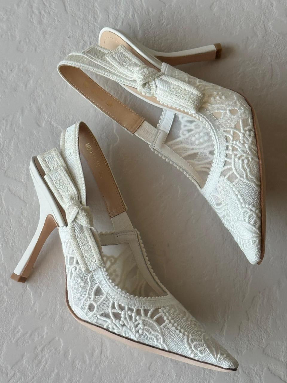 Dior heels - low and high