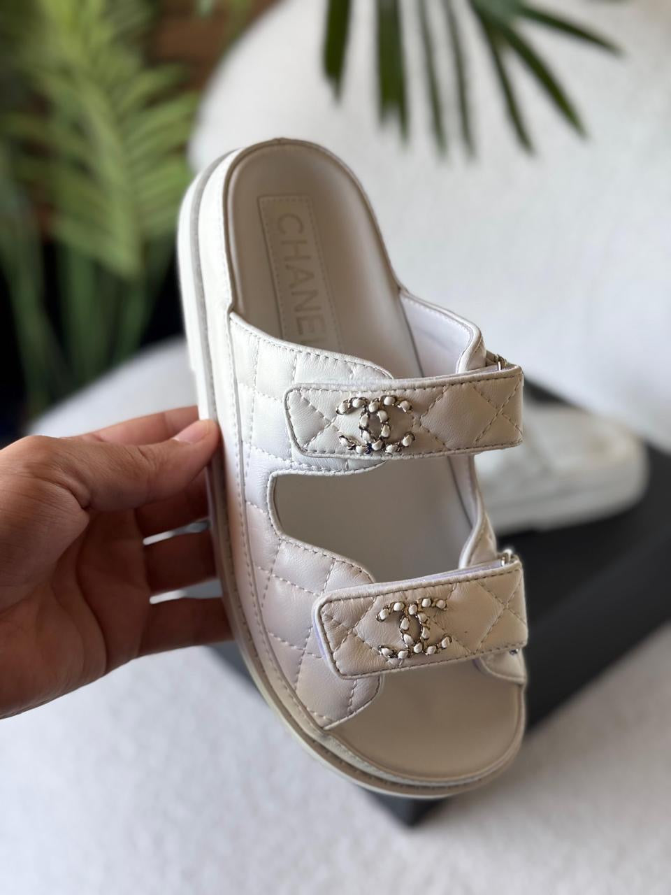 Chanel slippers