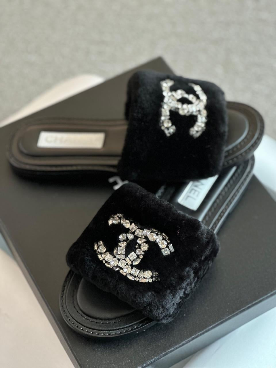 Chanel slippers