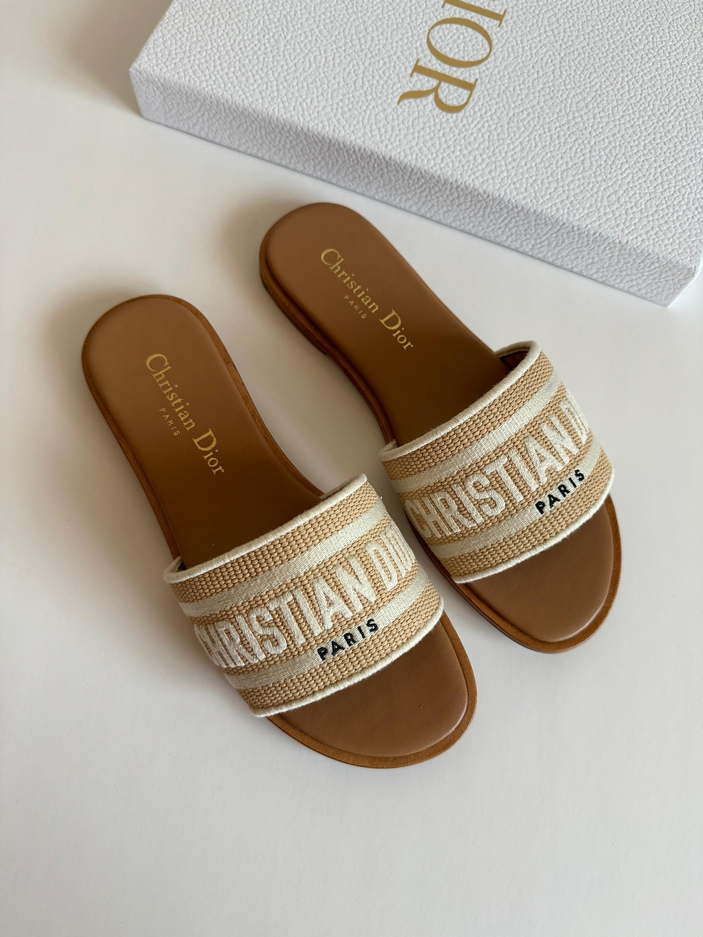 Dior Slippers - beige