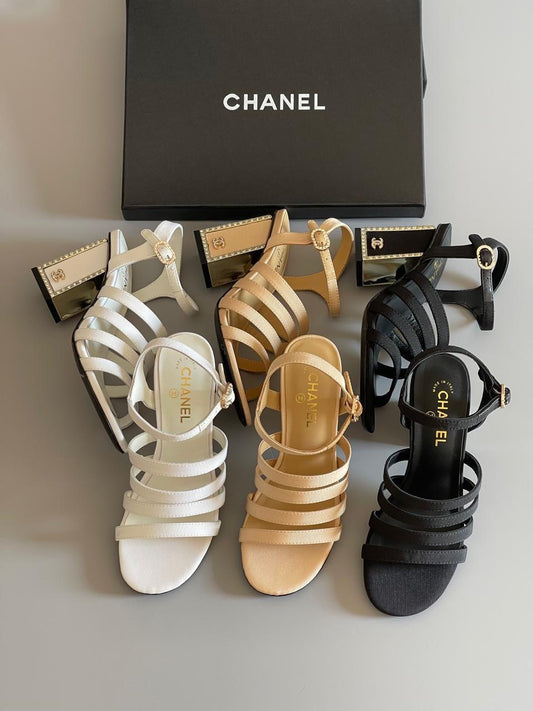 Chanel sandals heels