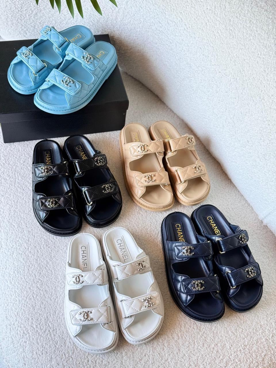 Chanel slippers