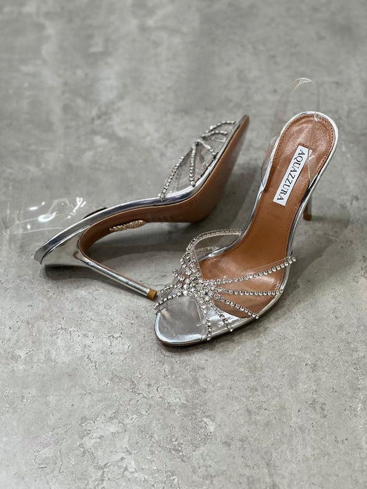 Aquazurra sandals heels