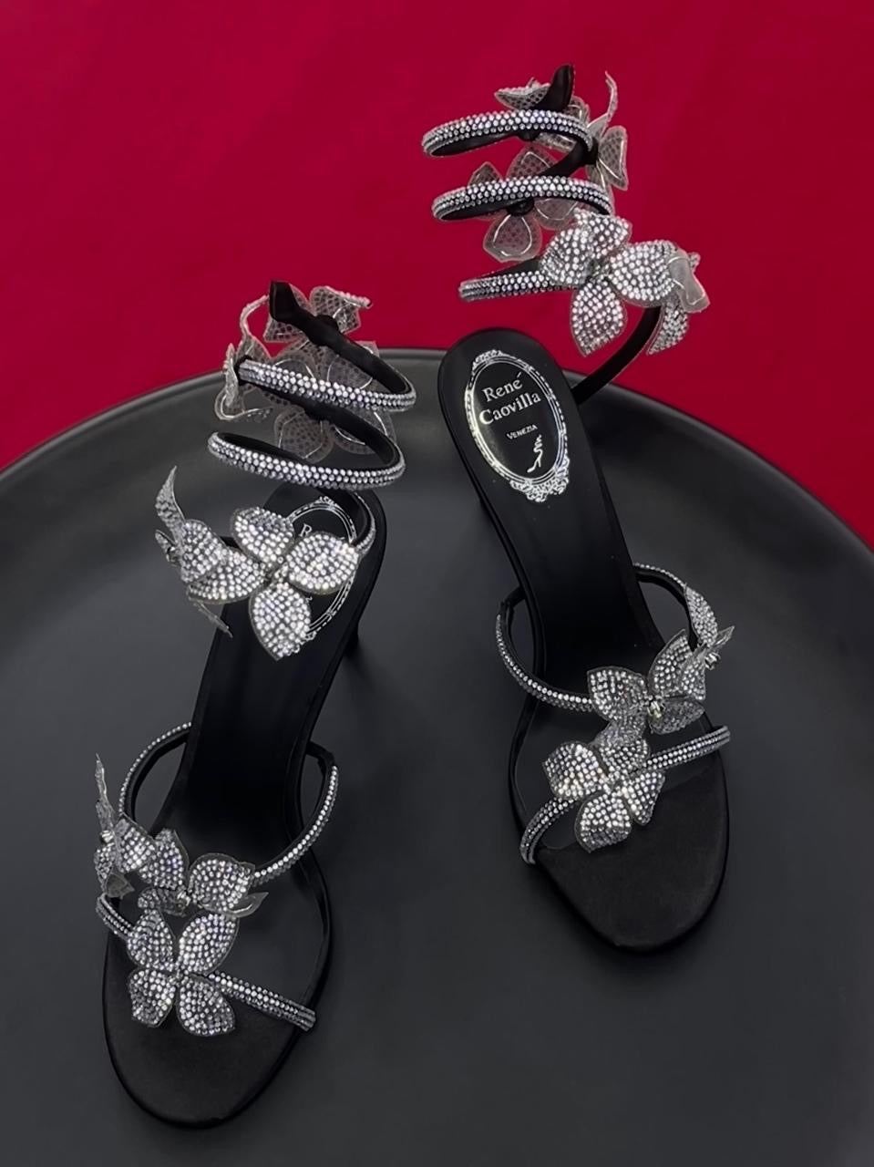 Rene caovilla sandals heels