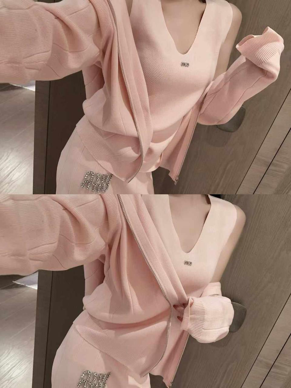 Miu miu tracksuit - clothes set 3 pcs