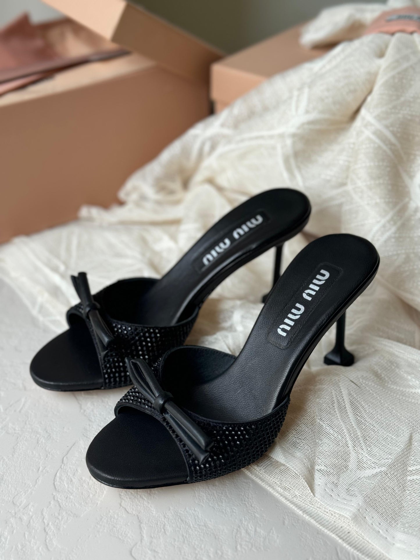 Miu miu sandals heels