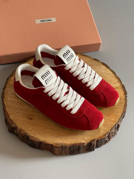 Miu miu sneakers - red