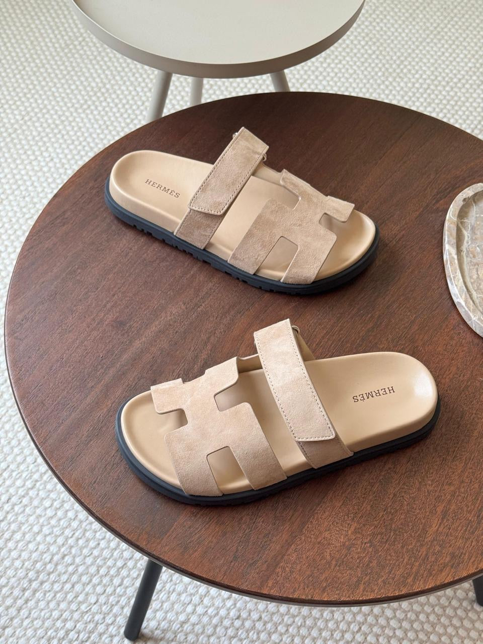 Hermes slippers chypre