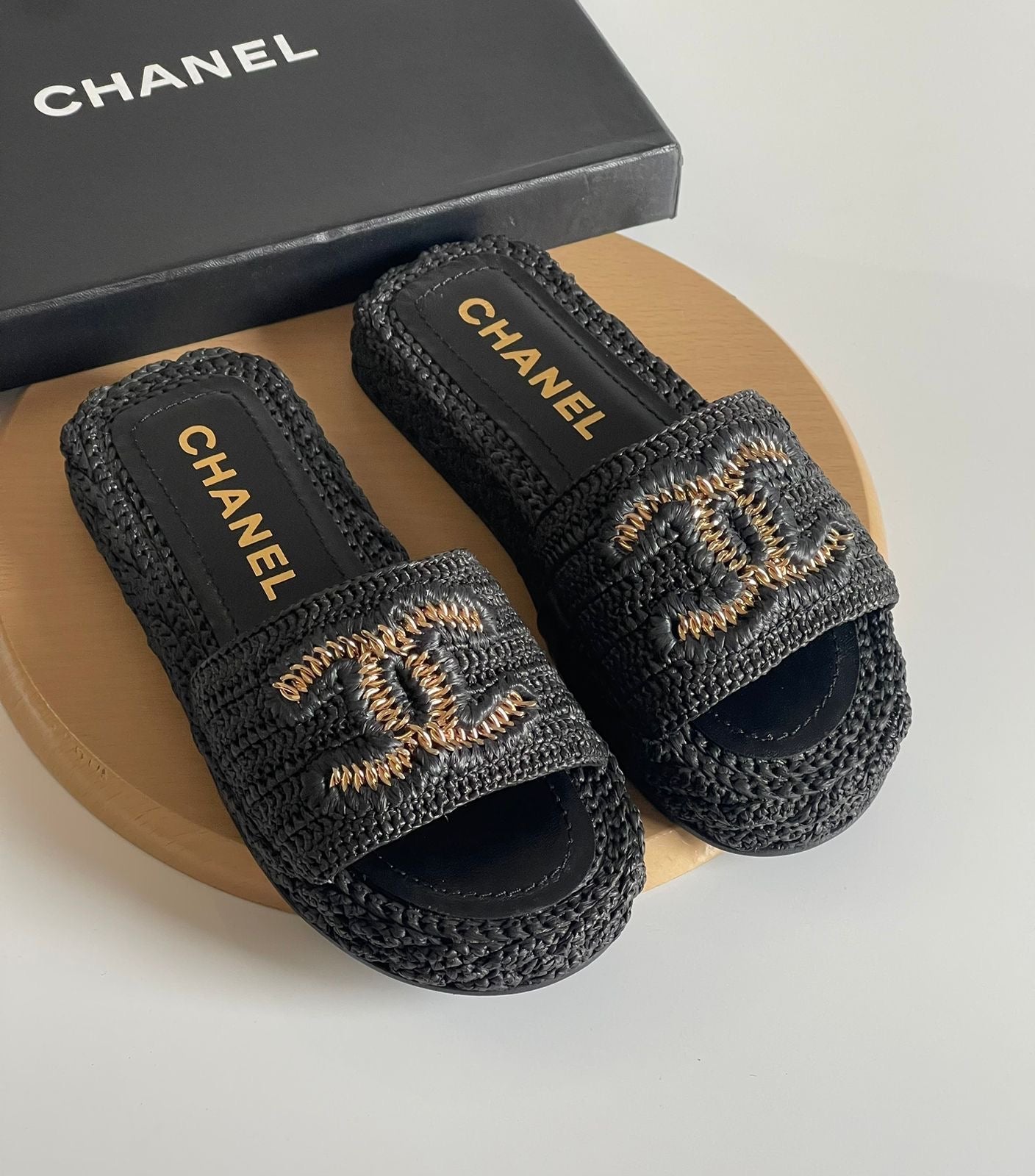 Chanel slippers