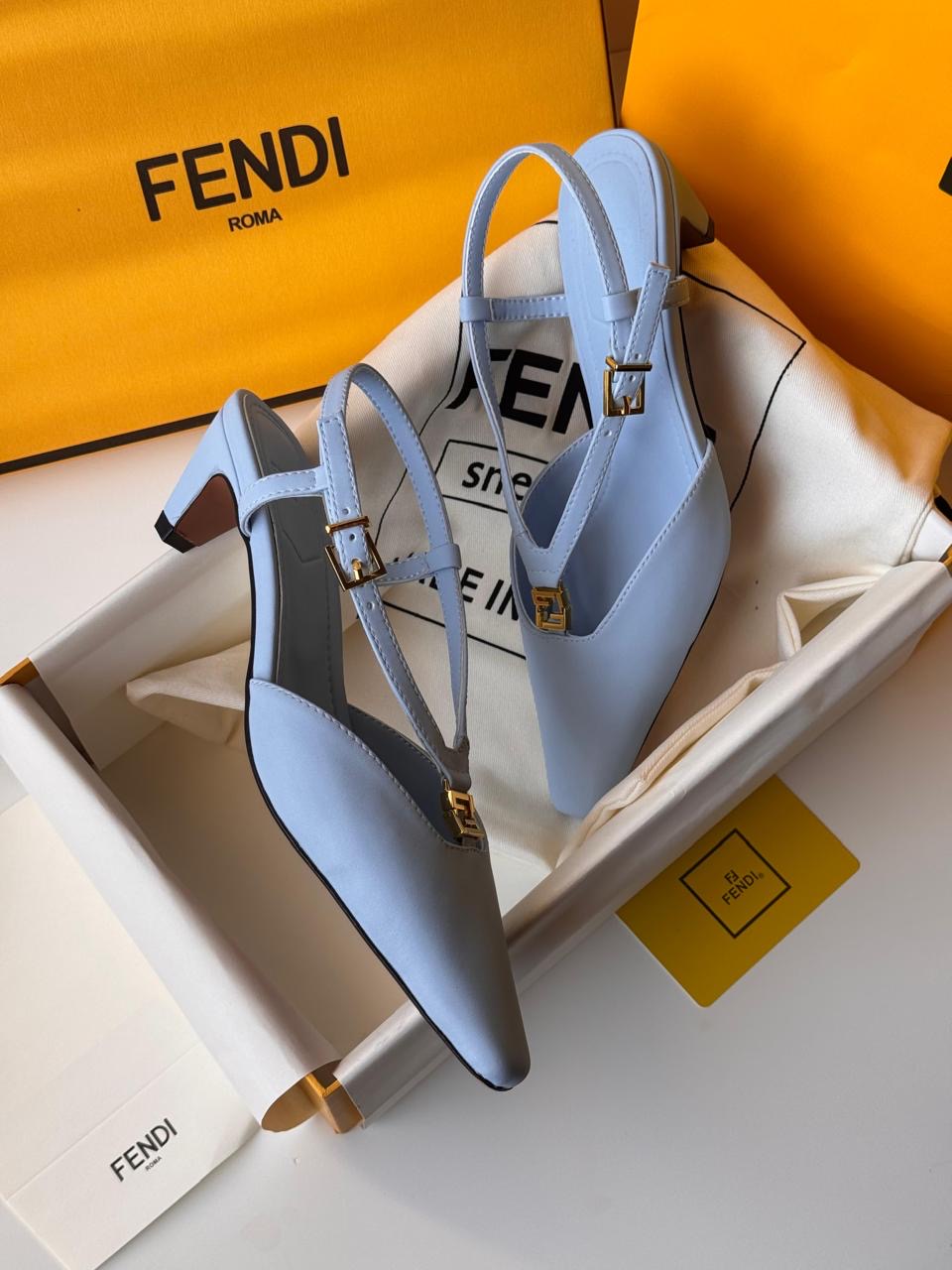 Fendi heels blue