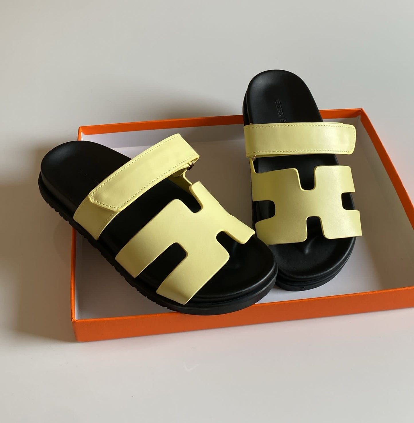 Hermes slippers chypre