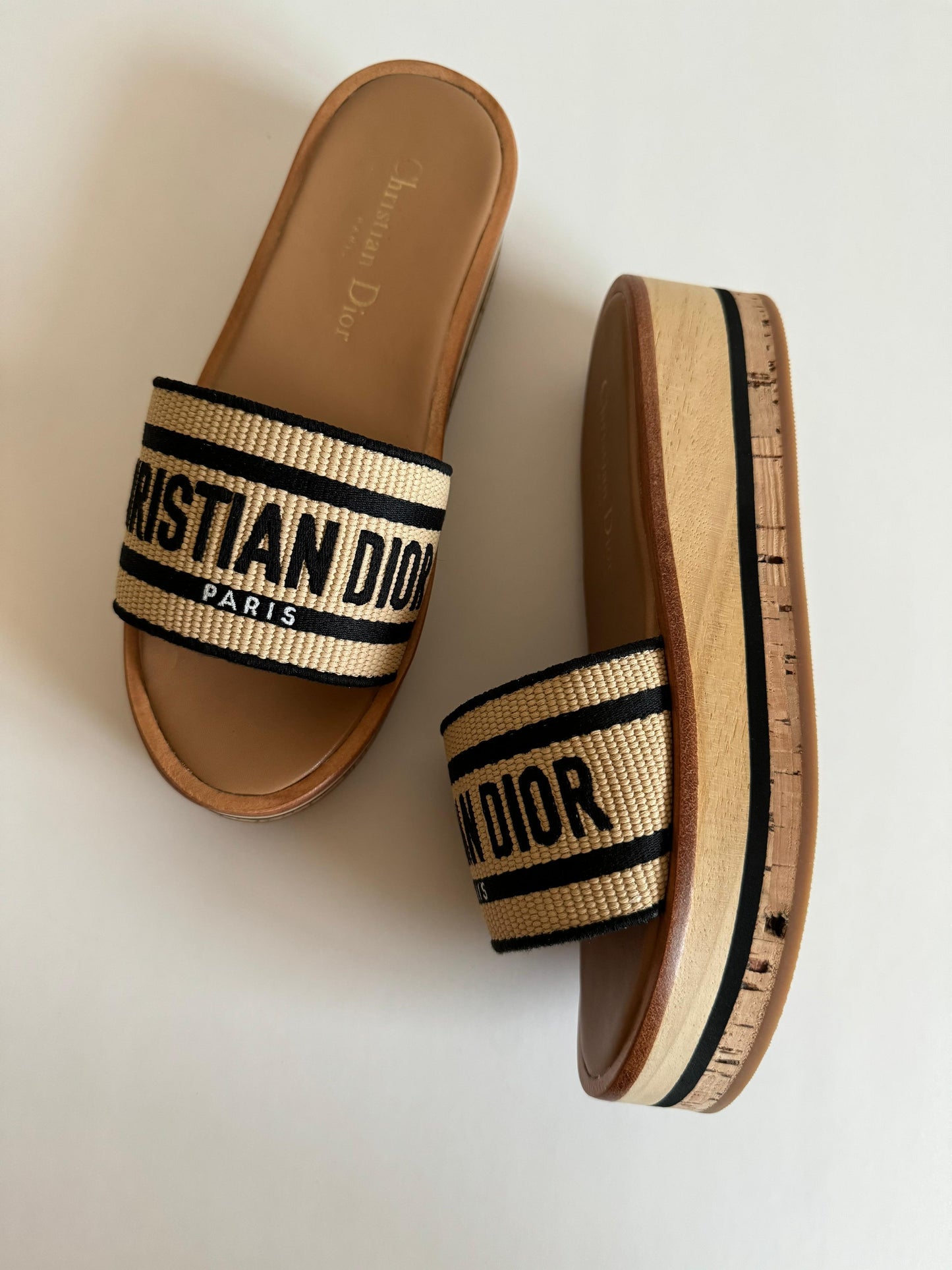 Dior slippers - wedges