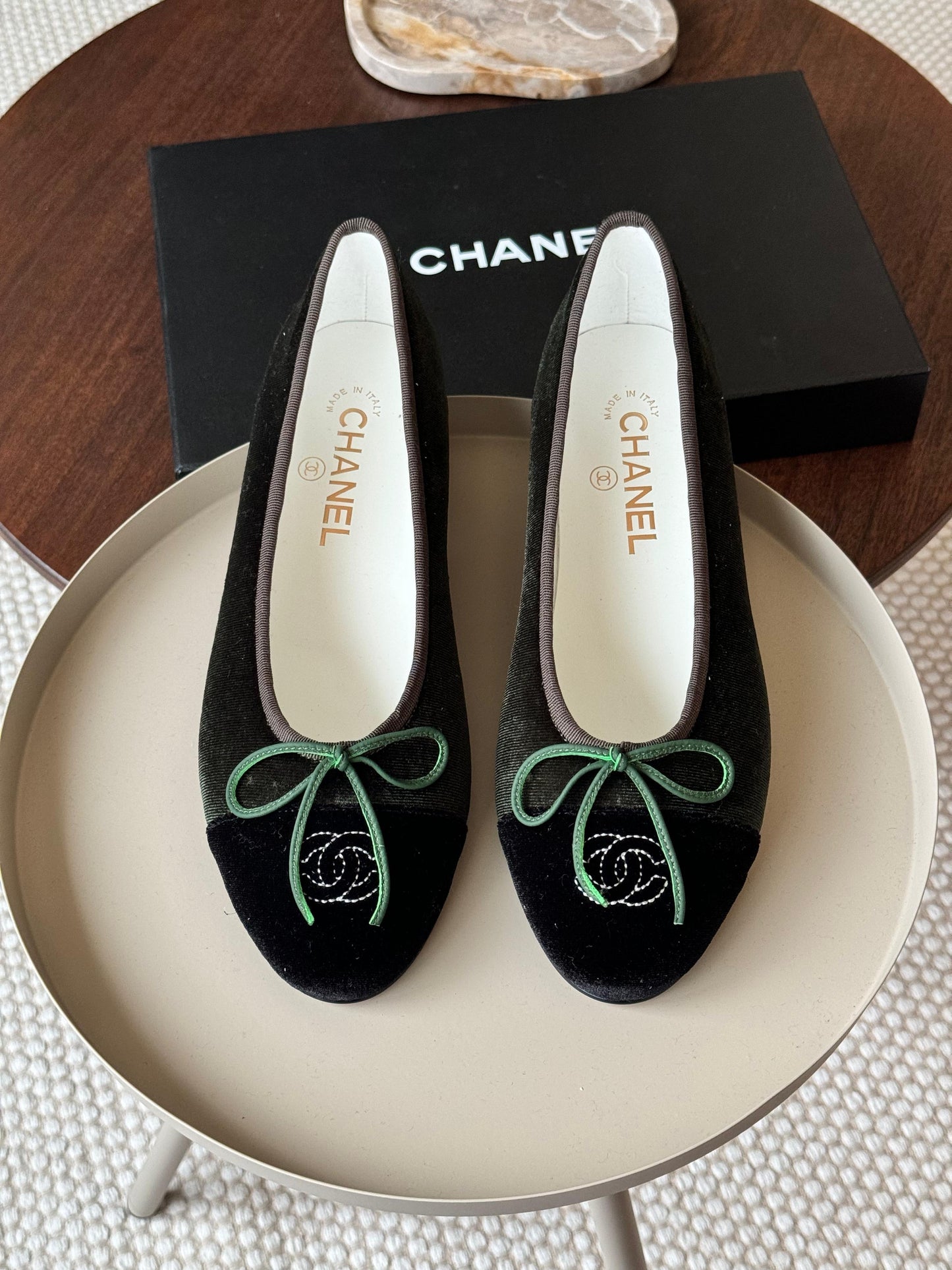 Chanel ballerina - suede