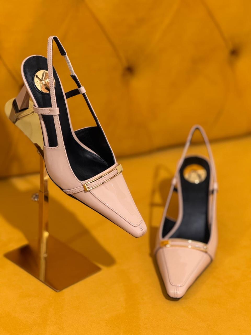 Ysl sandals heels