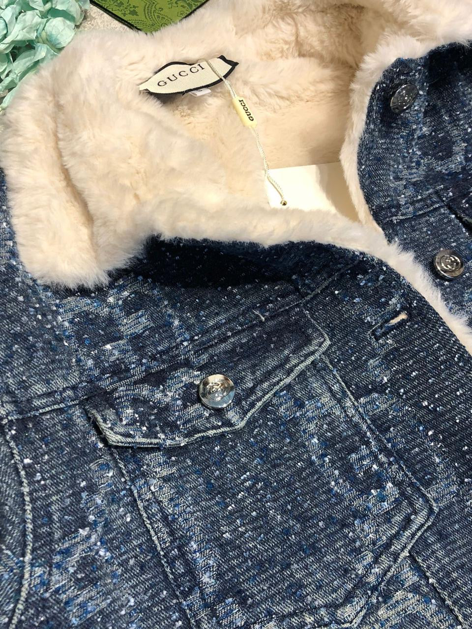 Gucci jacket with fur