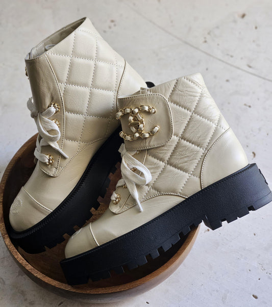Chanel boots