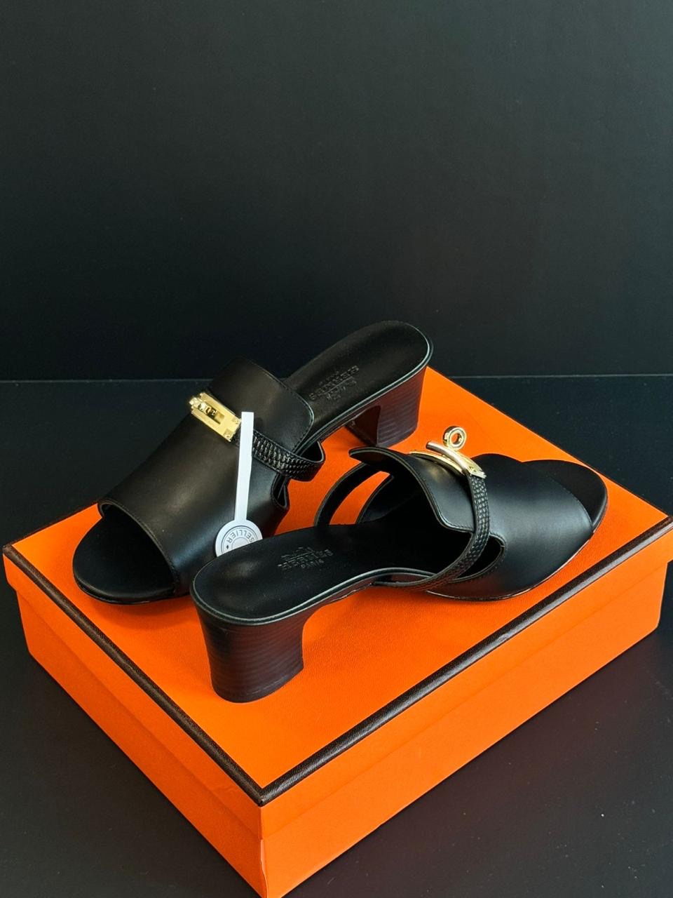 Hermes sandals heels