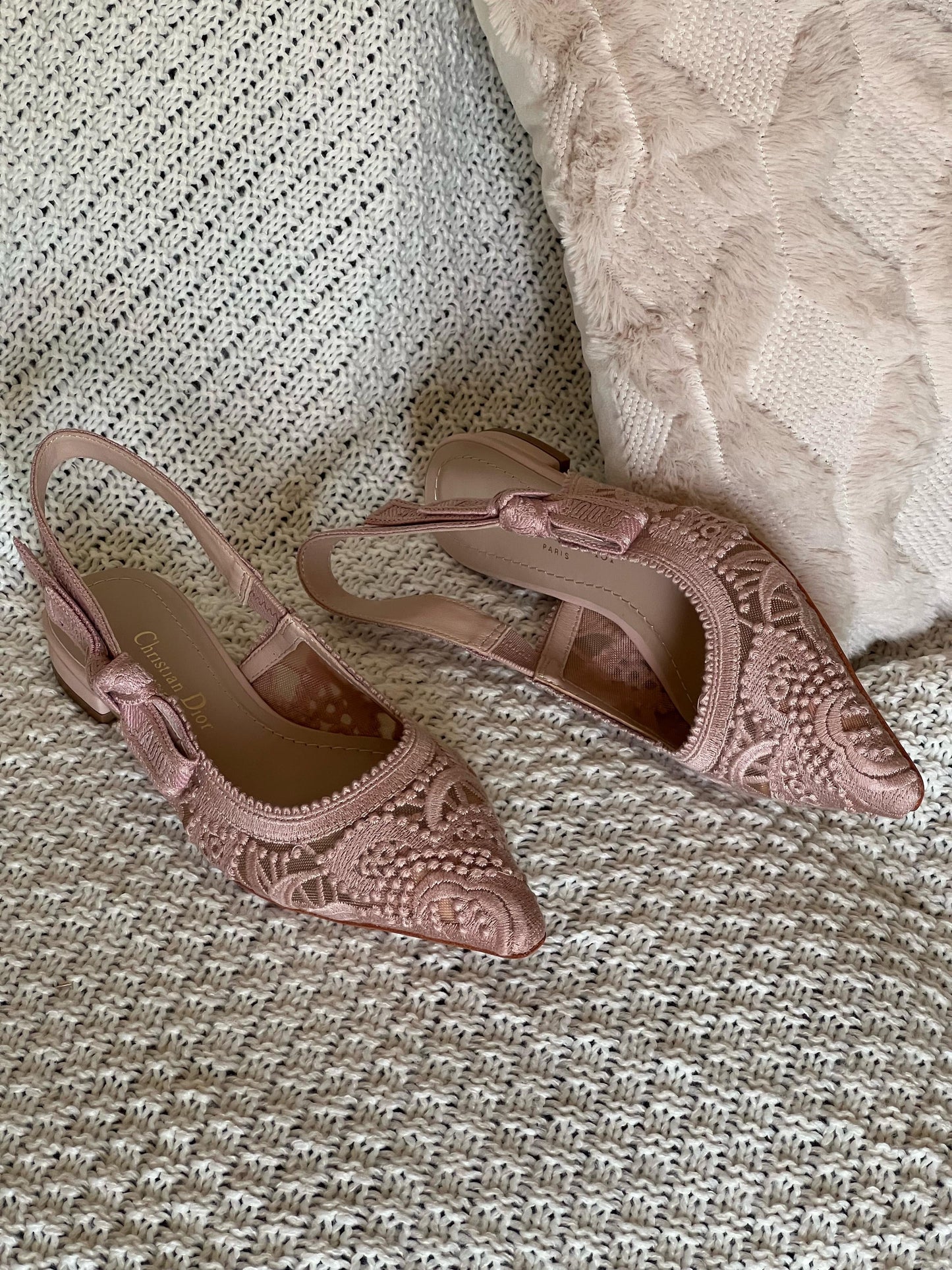 Dior heels - flat