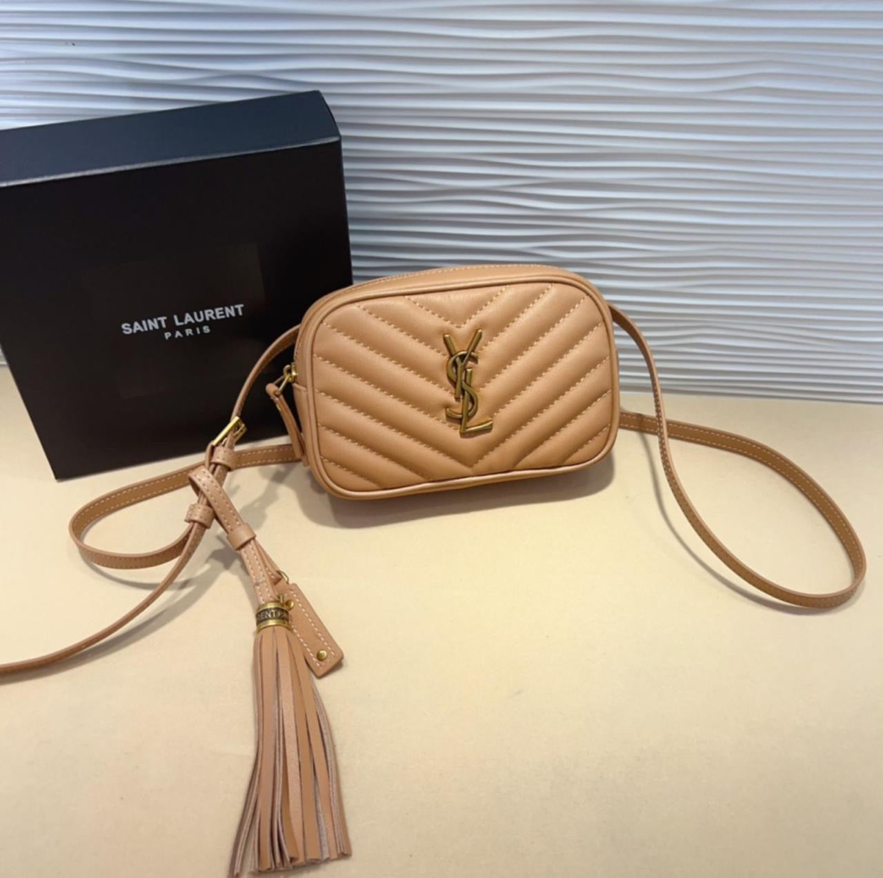 Ysl belt with wallet