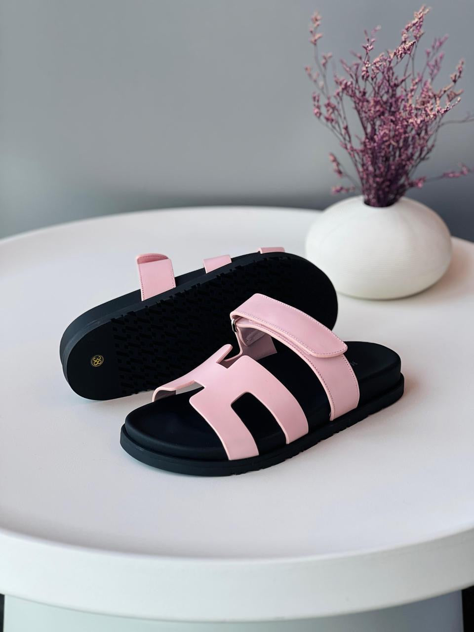 Hermes slippers chypre