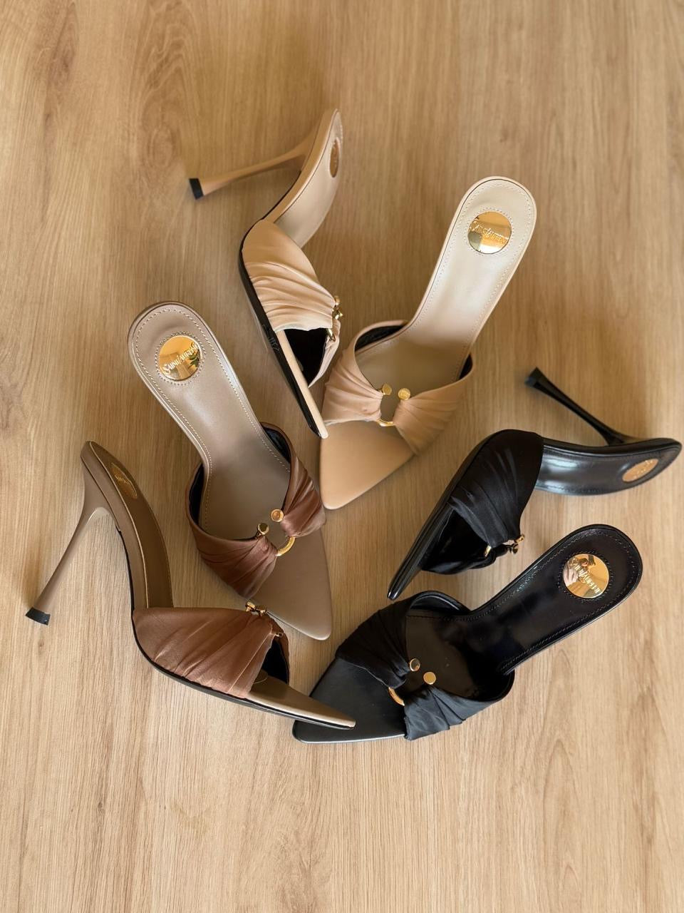 Ysl sandals heels