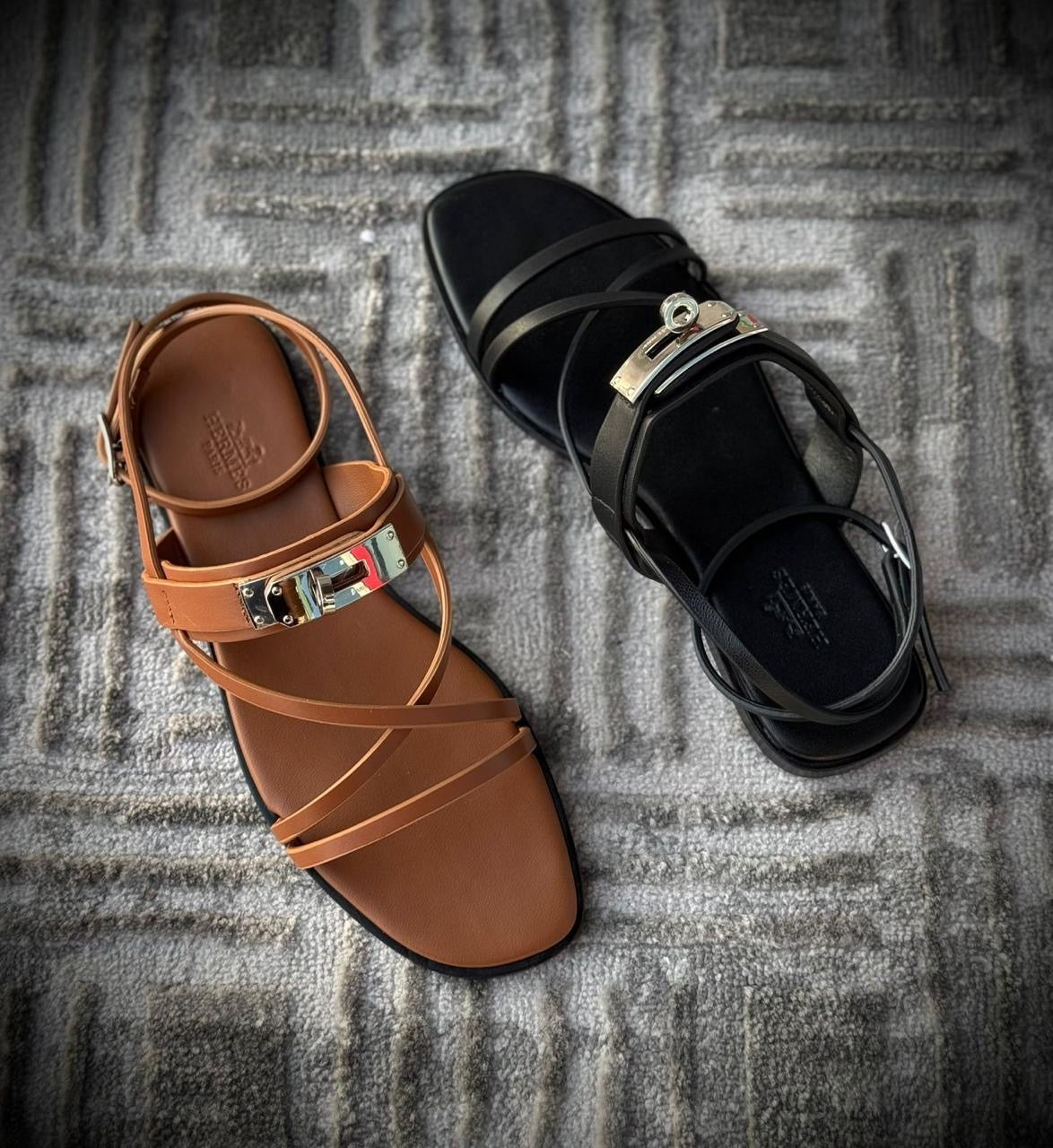 Hermes sandals.