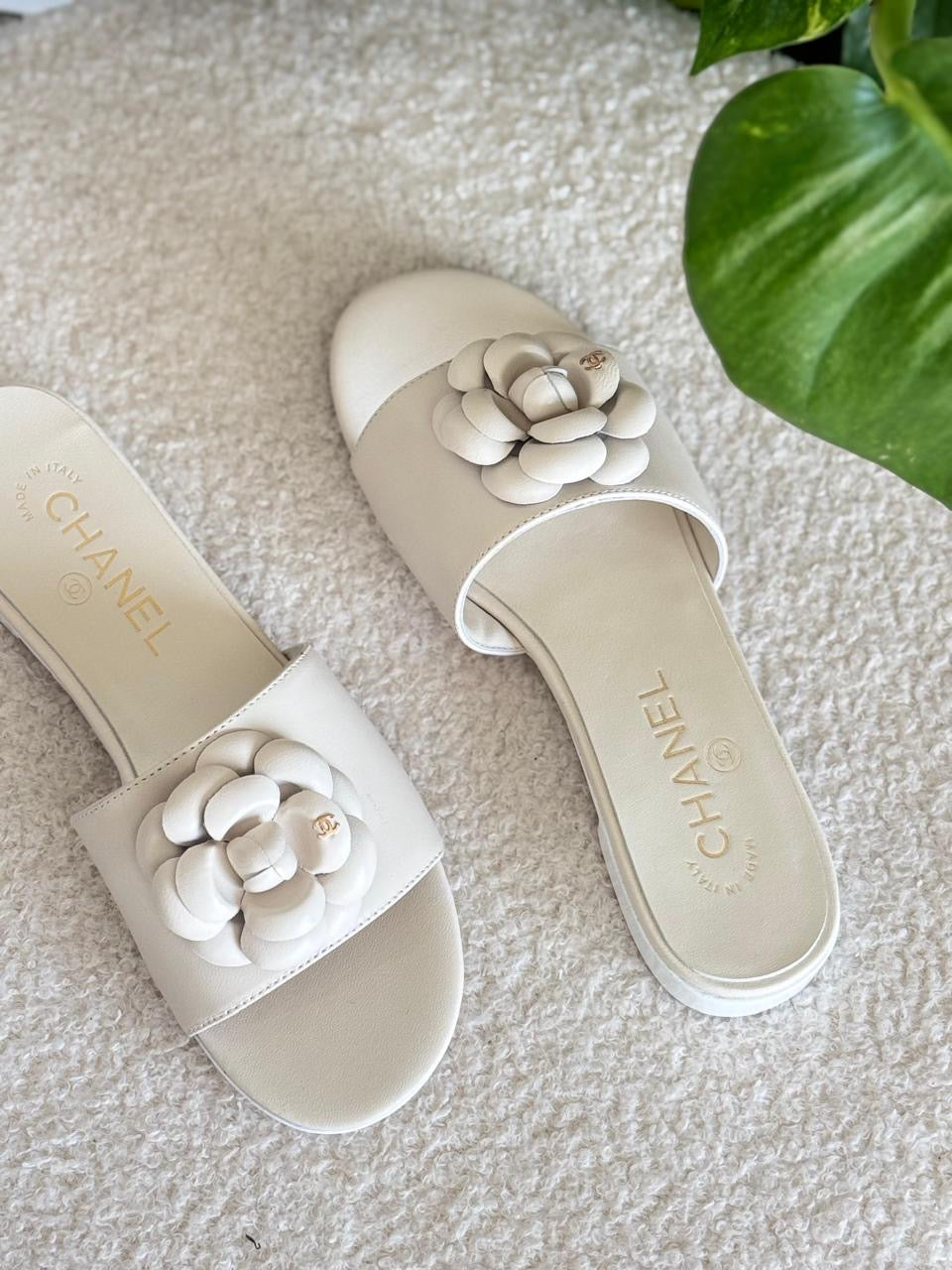 Chanel slippers & chanel sandals heels
