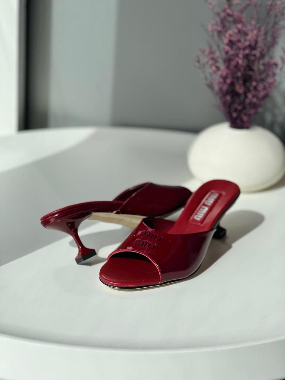 Miu miu sandals heels
