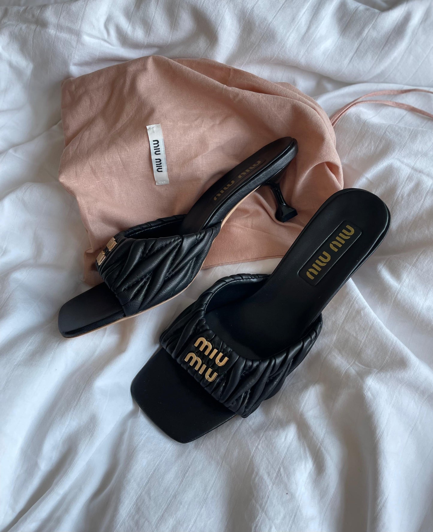 Miu miu sandals heels