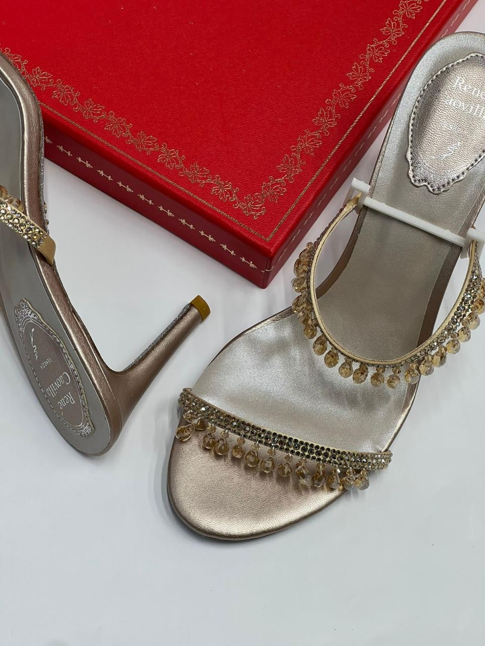 Rene caovilla sandals heels