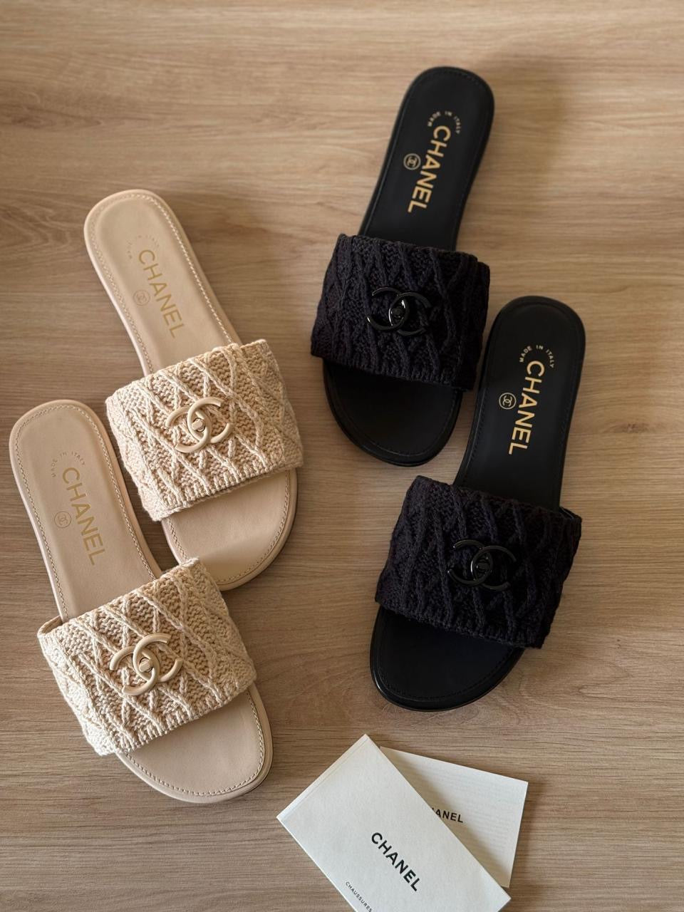 Chanel slippers