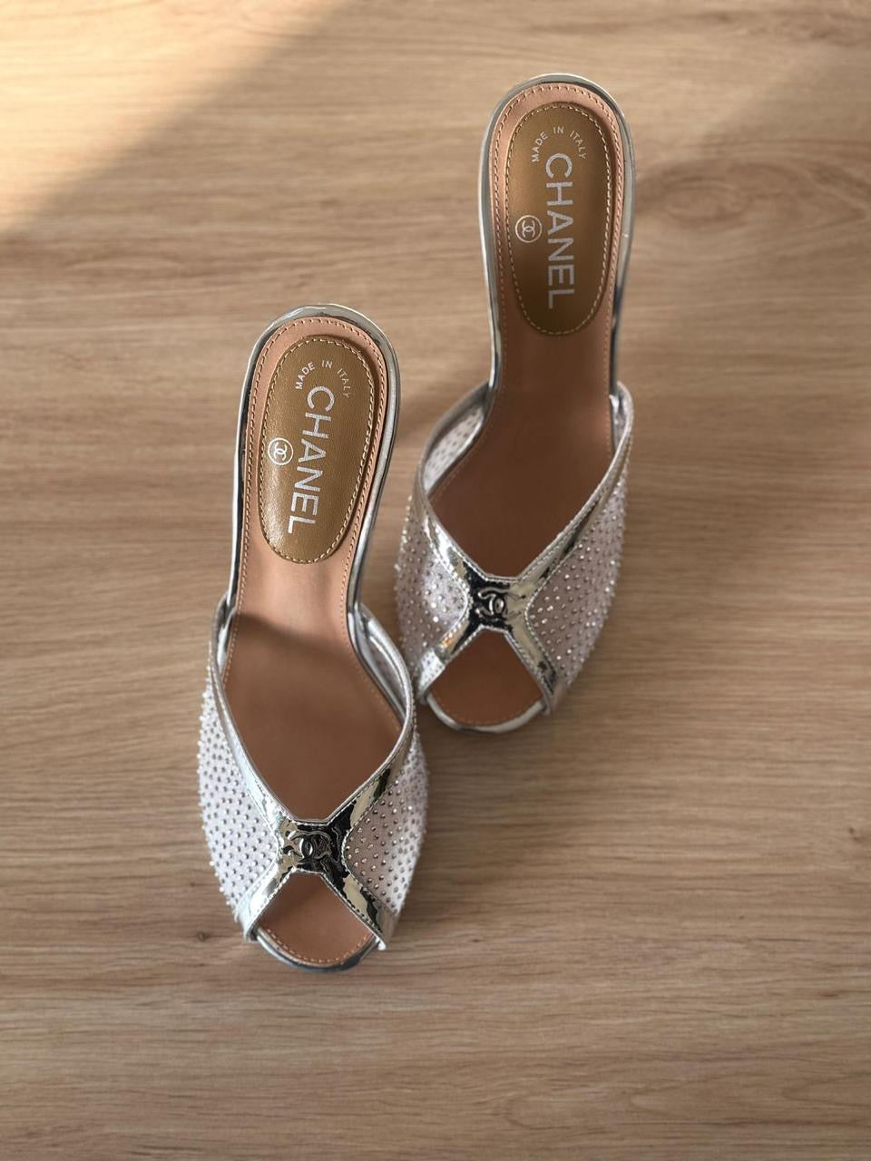 Chanel sandals heels