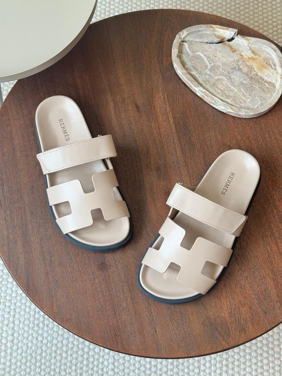 Hermes slippers chypre