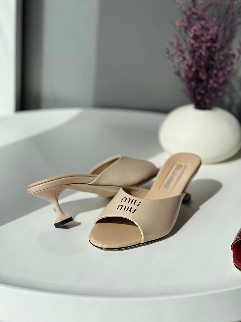 Miu miu sandals heels