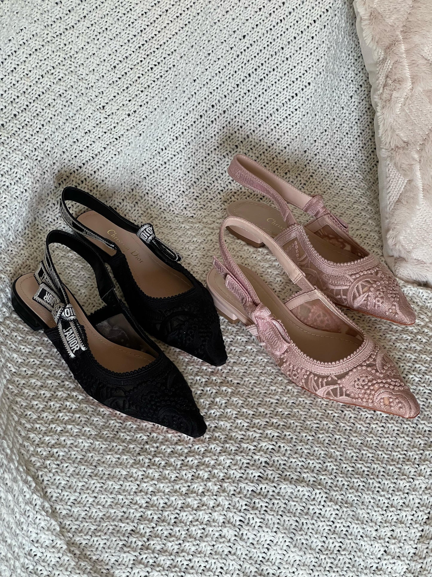 Dior heels - flat