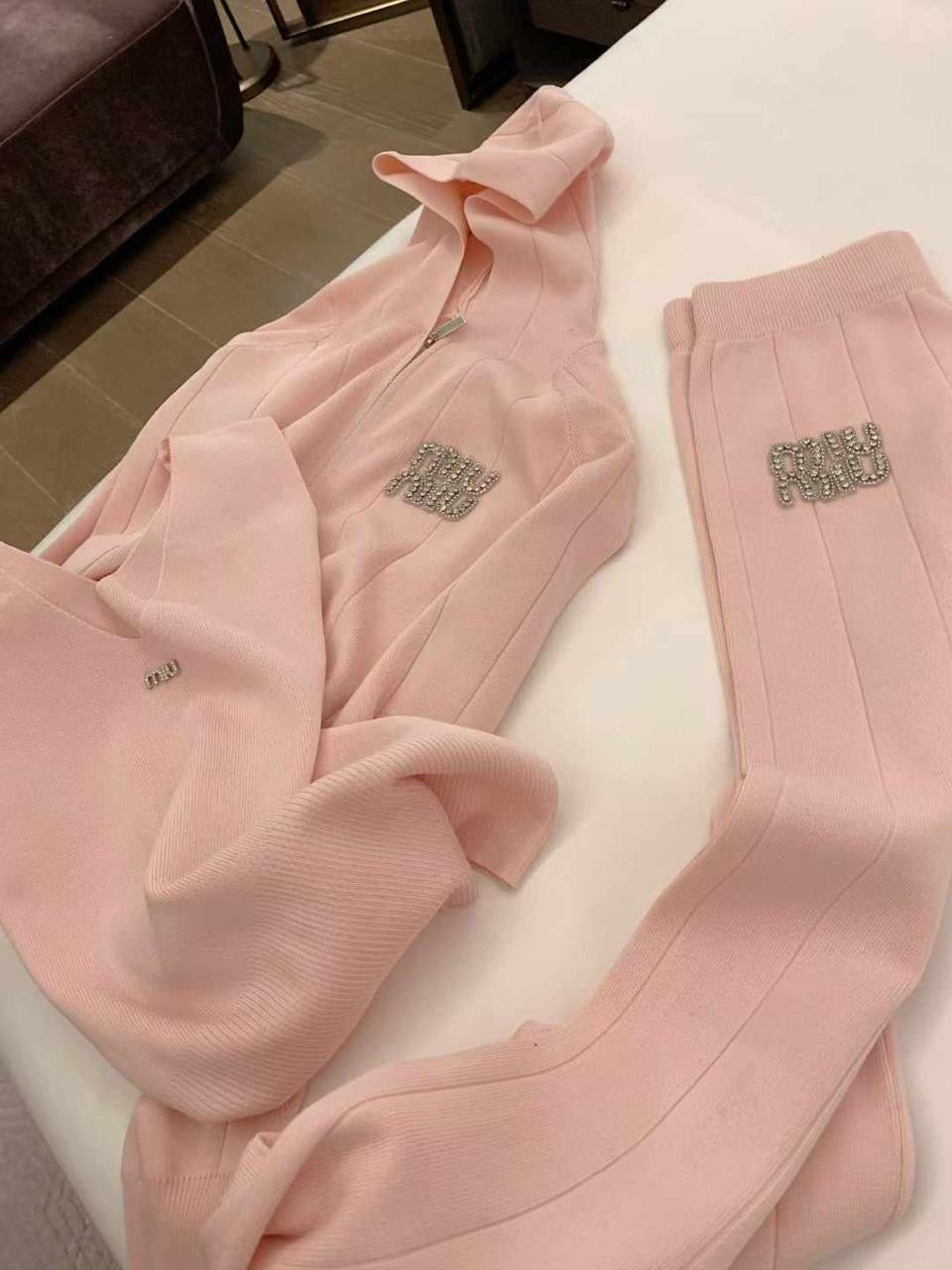 Miu miu tracksuit - clothes set 3 pcs