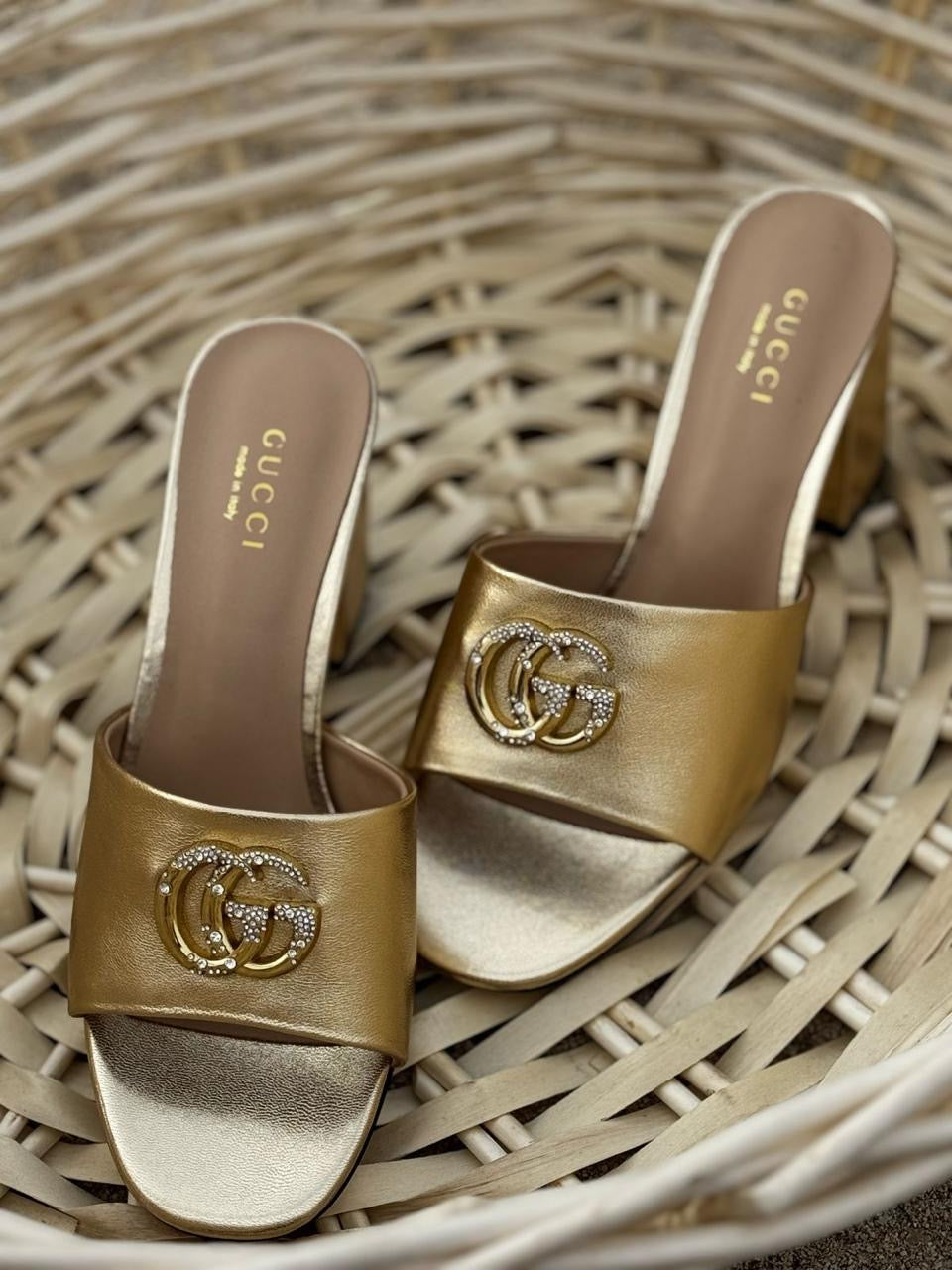 Gucci sandals heels