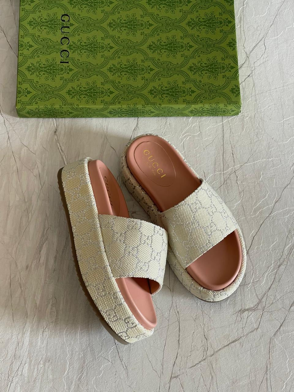 Gucci slippers - wedges