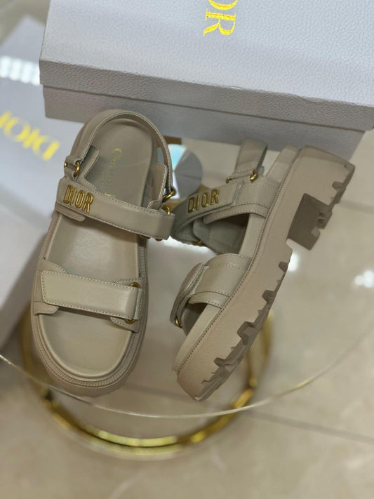Dior sandals.