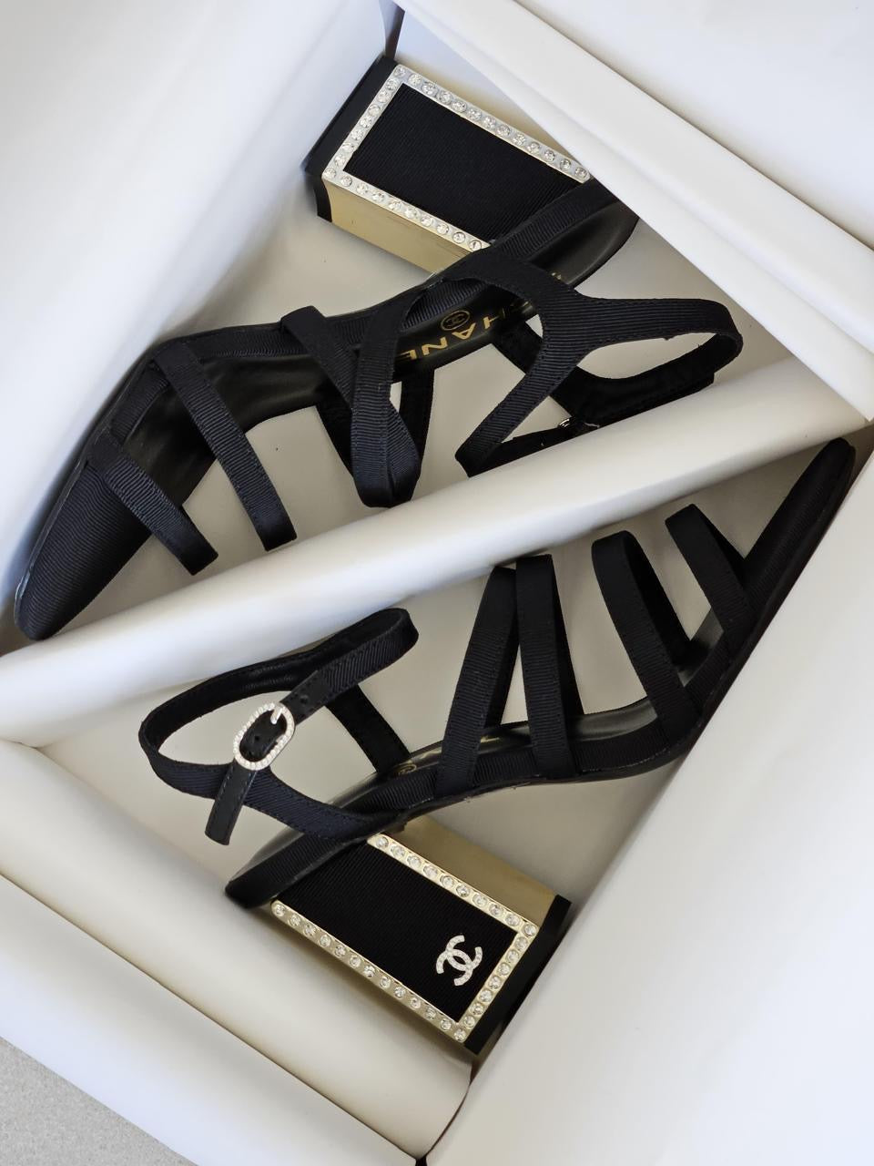 Chanel sandals heels