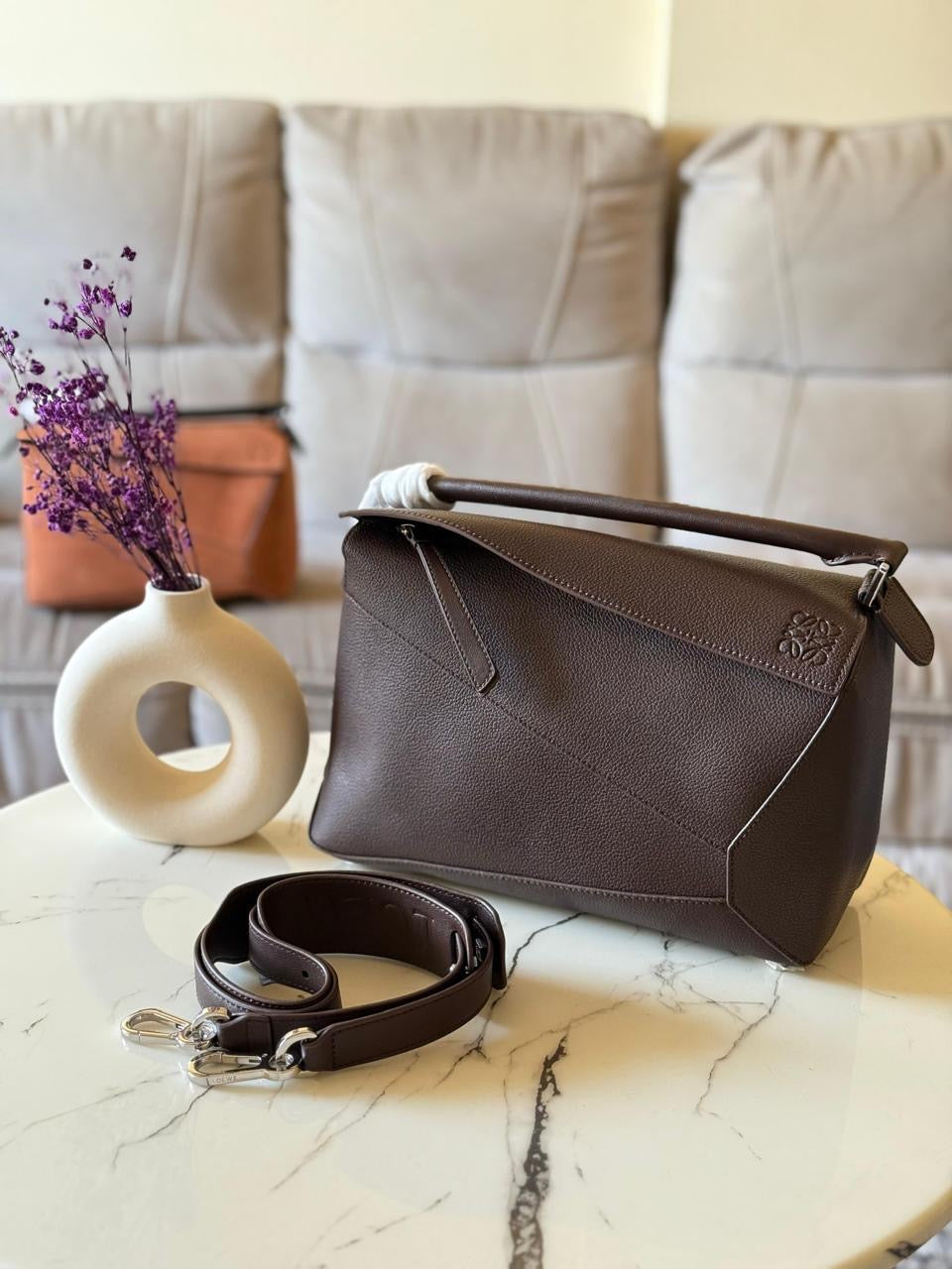 Loewe bag suede