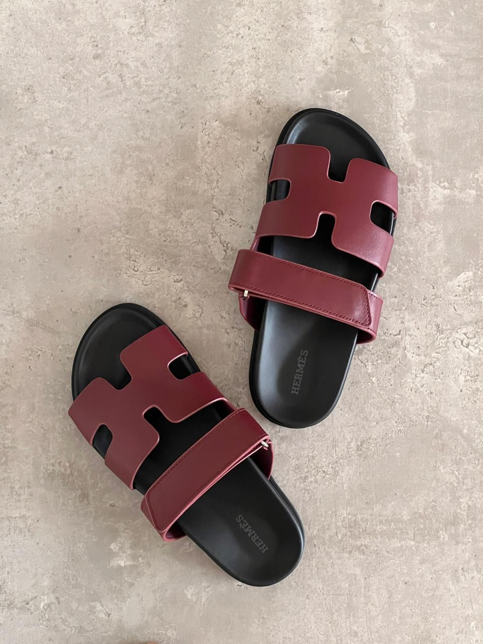 Hermes slippers chypre