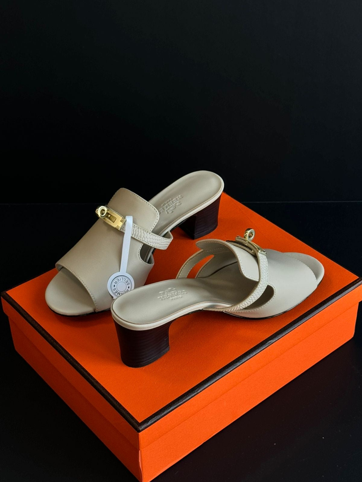 Hermes sandals heels