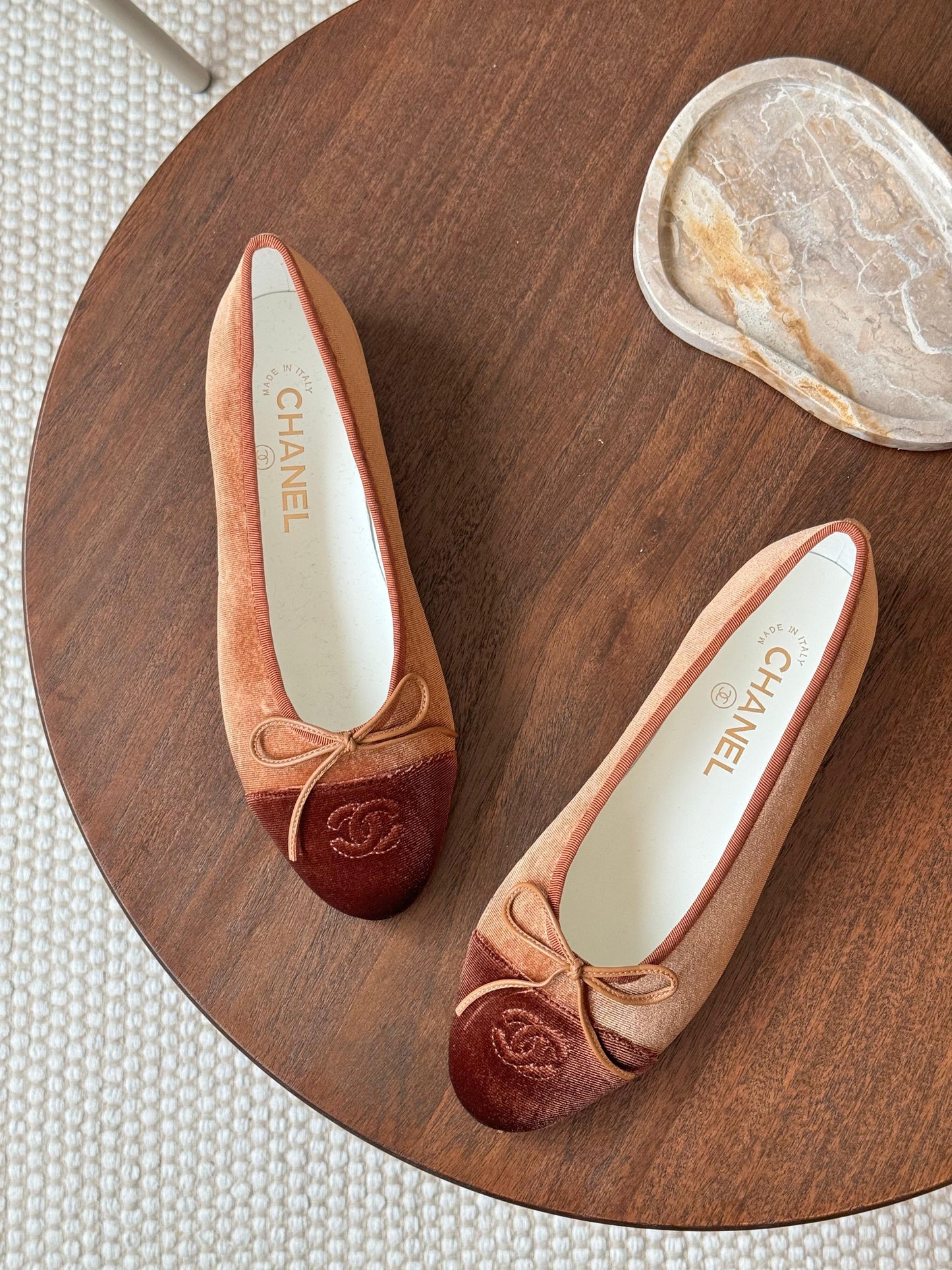 Chanel ballerina - suede