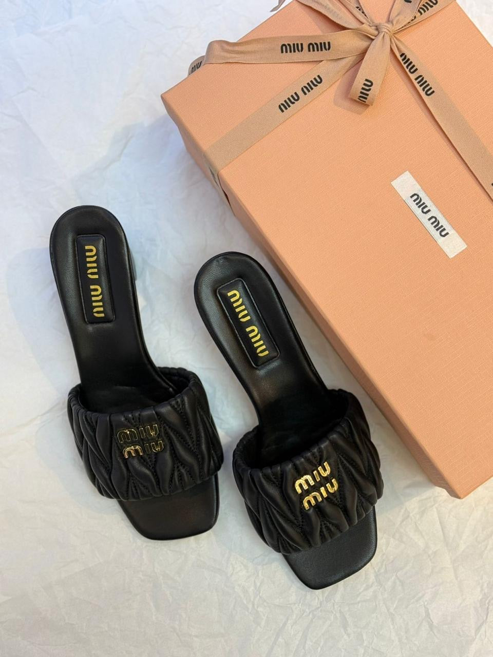 Miu miu sandals heels