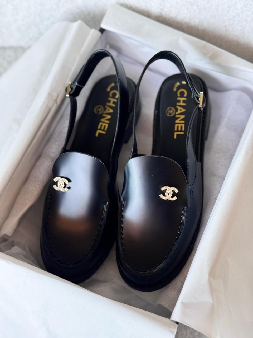 Chanel loafers - flat mules