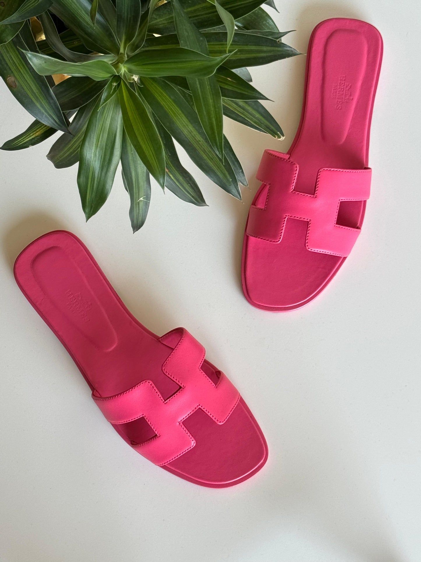 Hermes slipper - soft leather