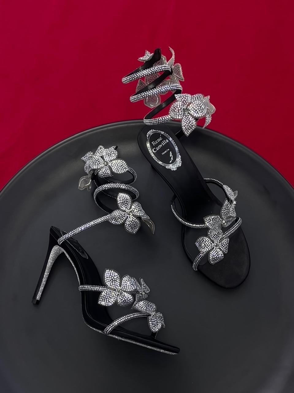 Rene caovilla sandals heels